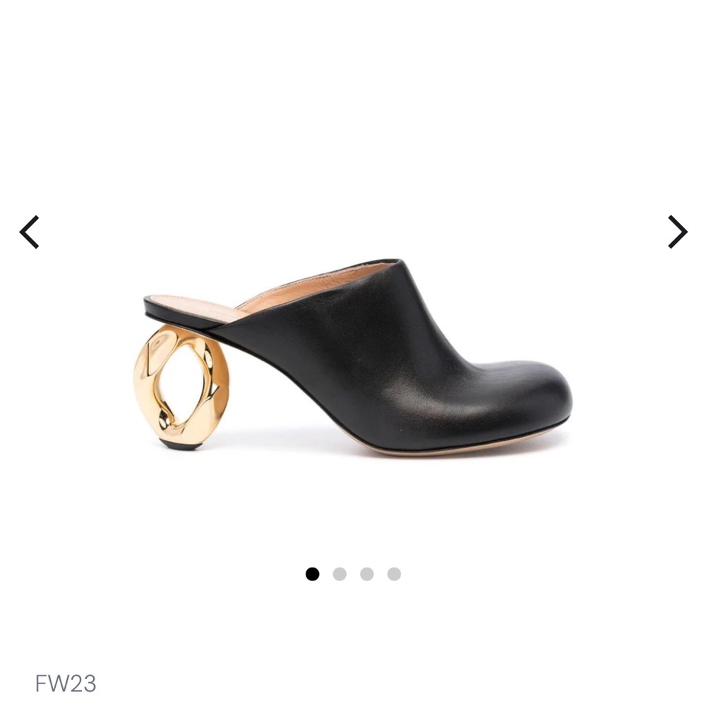 JW Anderson chain heel mules 39